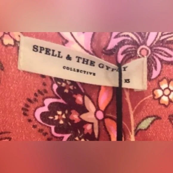 Spell & the Gypsy Portobello Gown Dress size XS New with Tags - Picture 9 of 14